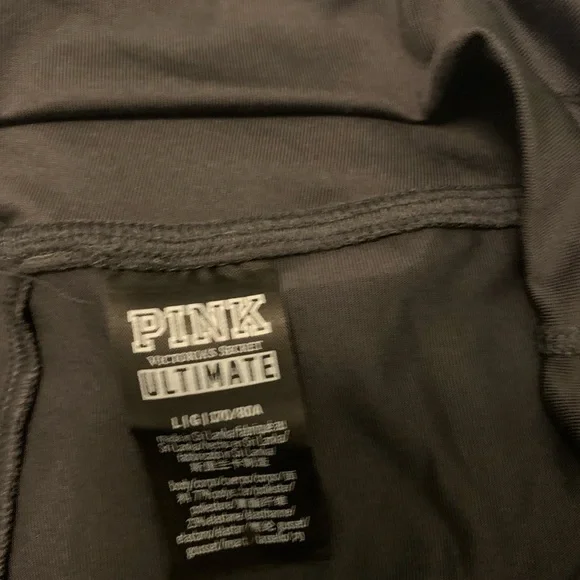 PINK VS Gray Biker Shorts with phone pockets - Picture 2 of 3